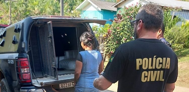 Mulher é presa por tortura contra criança - (Foto: Divulgação/PC-AM)