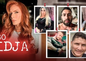 Audiência de instrução do caso Djidja - (Arte: Abraão Torres/ Rios de Notícias)