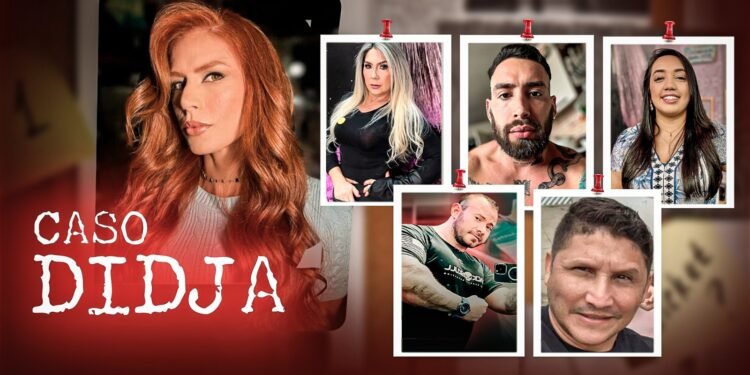 Audiência de instrução do caso Djidja - (Arte: Abraão Torres/ Rios de Notícias)