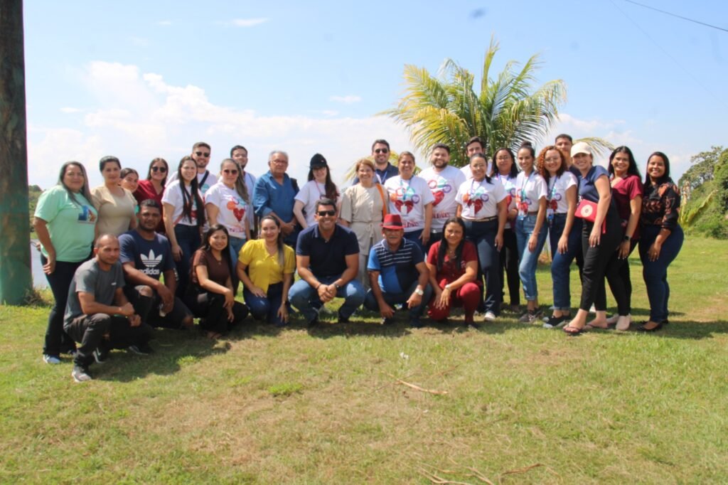 Alunos de Medicina do curso Fametro durante a ação - (Foto: Divulgação)