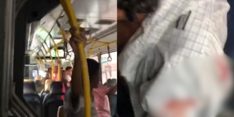 Passageiro é esfaqueado durante assalto a ônibus da linha 560 em Manaus