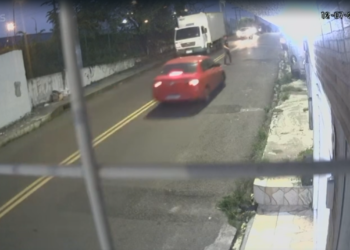 homem é atropelado na Glória