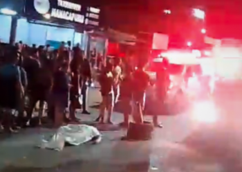 homem morre atropelado