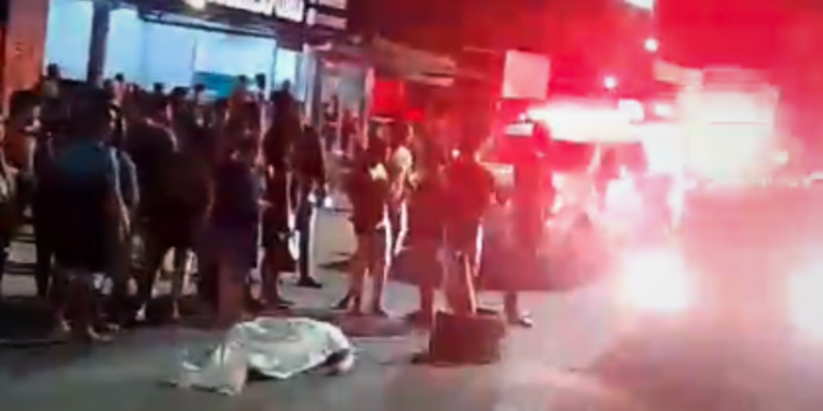 homem morre atropelado