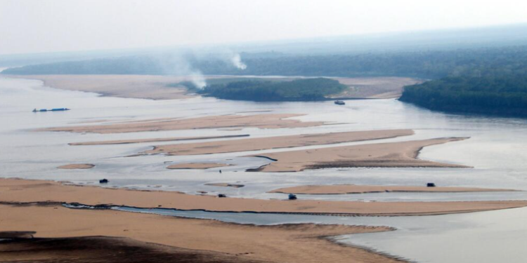 Rios Madeira e Purus estão em escassez de recursos hídricos