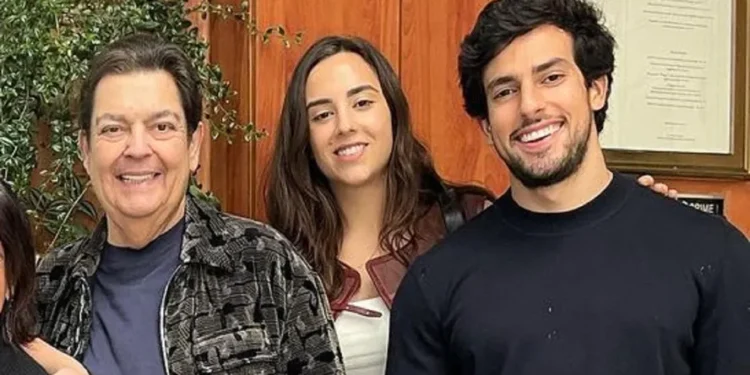 Faustão ajudou o genro com o pedido da filha em casamento: 'Guardou segredo'