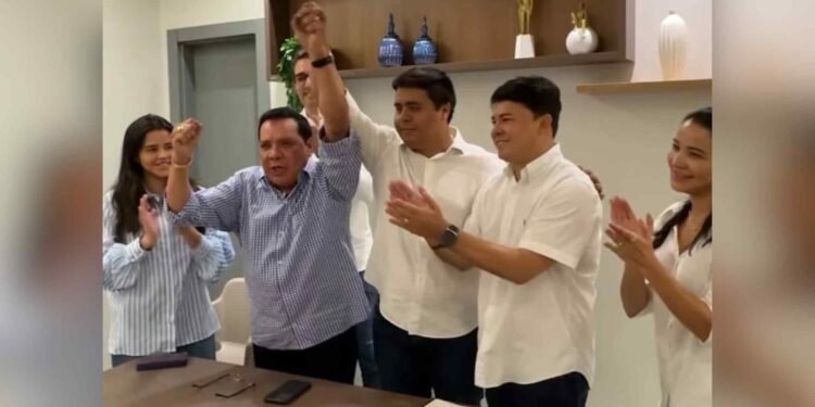 Candidato a prefeito de Coari, Adail Pinheiro terá o próprio filho, Emanoel Pinheiro, como candidato a vice (Reprodução/Instagram)