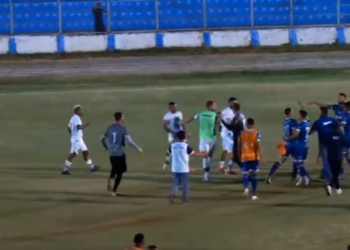 Confusão marca fim de partida entre Iguatu-CE x Manaus
