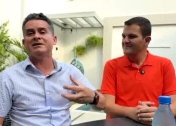 Em live, David Almeida confirma Renato Júnior como seu vice