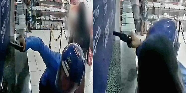 Dupla assalta drogaria e faz reféns em Manacapuru