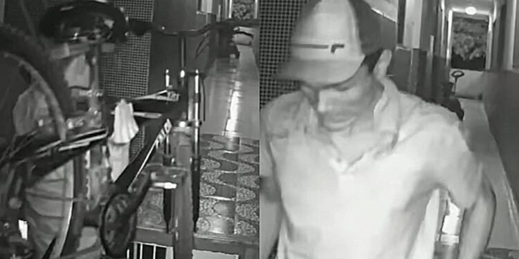 Homem escala prédio e furta bicicleta na zona Norte