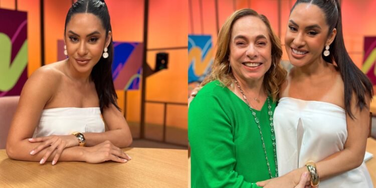 Isabelle no programa sem censura