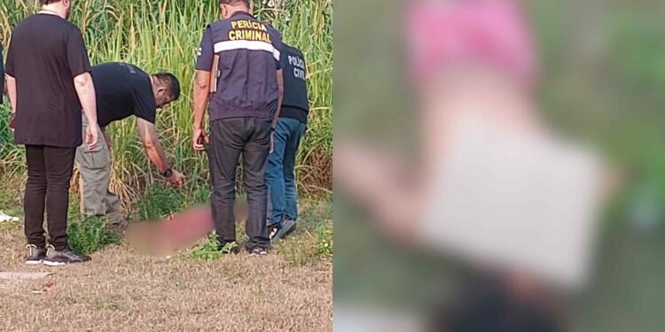 Homem é encontrado morto ao lado de 'recado' de facção rival (Reprodução)