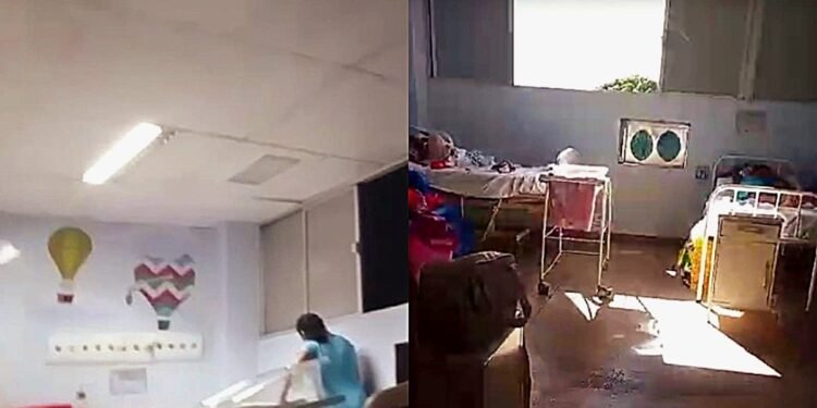 Mães e recém-nascidos sofrem com o calor em maternidade de Manaus