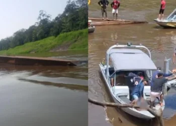 Corpos de dois desaparecidos em naufrágio de draga são encontrados no AM