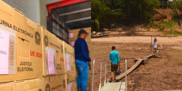 Os desafios logísticos nos preparativos da eleição 2024 na Amazônia