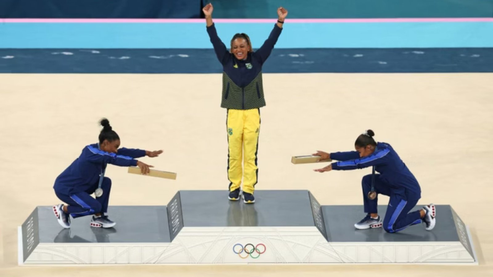 Simone, Rebeca e Jordan