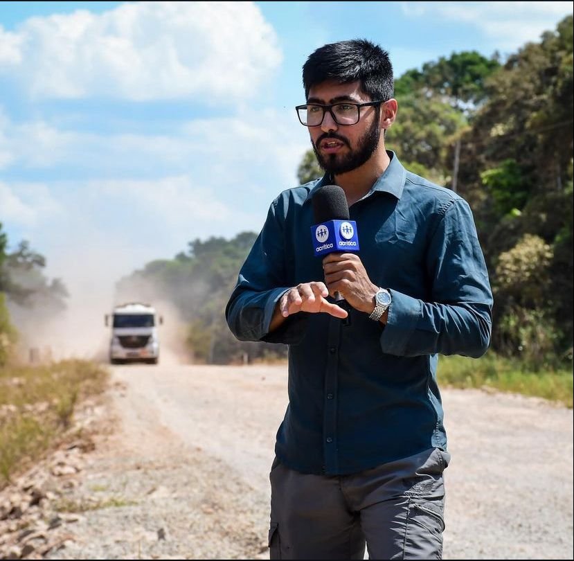 Lucas Motta - Repórter (Foto: Reprodução)