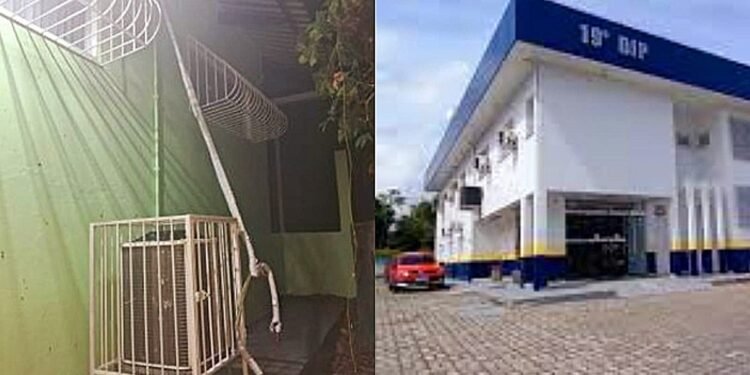 Jovem é preso por furtar tubulação de cobre de Centro Espírita