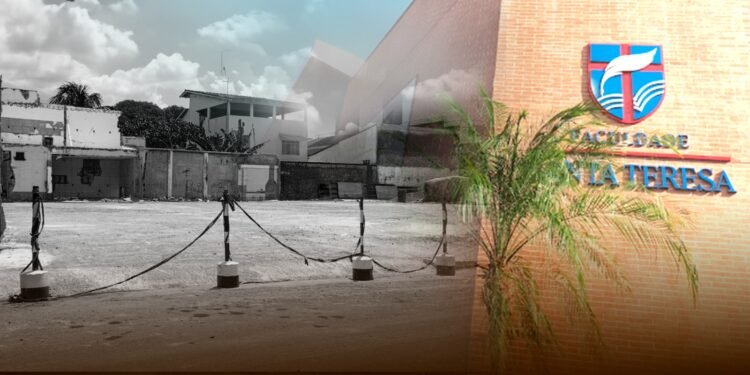 Perseguição política? Implurb interdita obra da Faculdade Santa Teresa e deixa local sem identificação de embargo