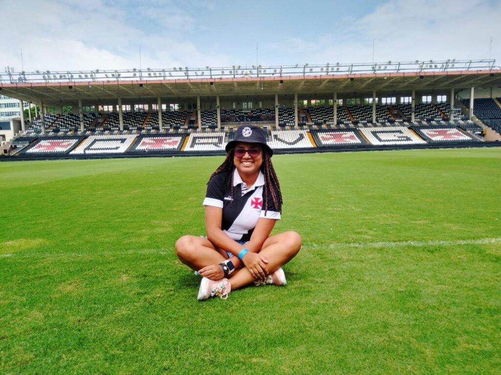 Thais Santos - Torcedora (Foto: Reprodução)