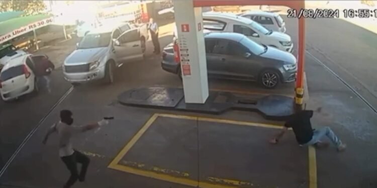 Instrutor é assassinado em Aparecida de Goiânia (Foto: Reprodução)