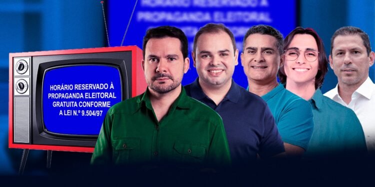 Saiba o tempo de TV e Rádio dos candidatos a prefeito de Manaus