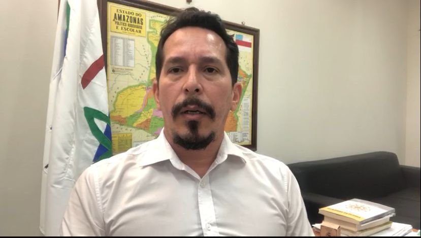 Superintendente do Ibama/AM, Joel araújo, fala sobre novas ações de combate e prevenção à queimadas (Foto: Reprodução)