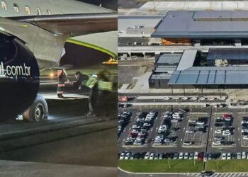 Incidente com avião da Azul fecha aeroporto de Florianópolis