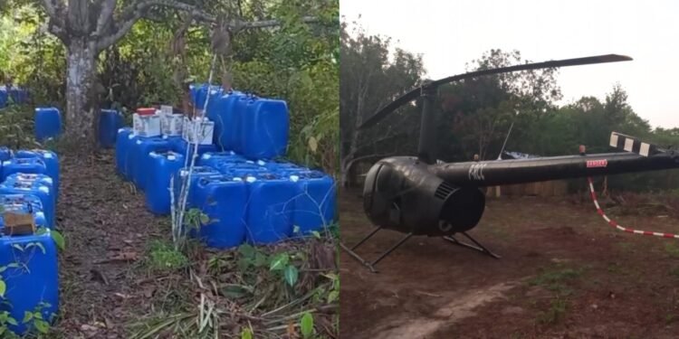 Material apreendido durante operação no Amazonas - (Fotos: Divulgação/ SSP-AM)