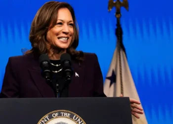 Vice-presidente dos EUA e candidata democrata à Presidência, Kamala Harris 25/07/2024REUTERS/Kaylee Greenlee Beal