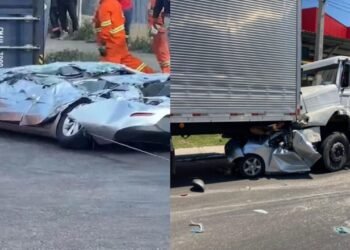 Acidentes com carretas em Manaus