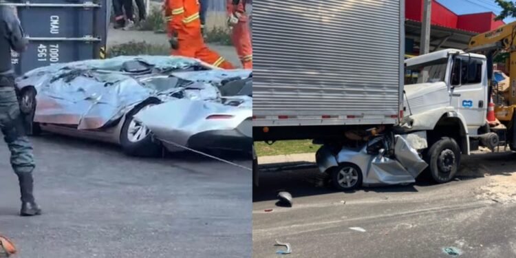 Acidentes com carretas em Manaus