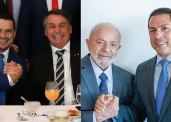 Candidatos de Bolsonaro e Lula