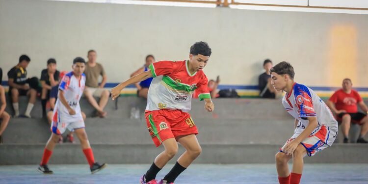 Copa de Futsal tem disputa de 86 times no Novo Aleixo, em Manaus (Henrique Vasconcelos/Esporte Na Live)