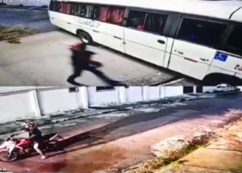 Criminosos mostram agilidade durante assalto à rota em Manaus