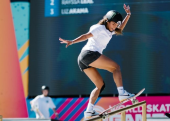Rayssa Leal conquista título mundial em Roma • Divulgação: World Skate Games Itália 2024