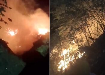 Incêndio no bairro Jorge Teixeira