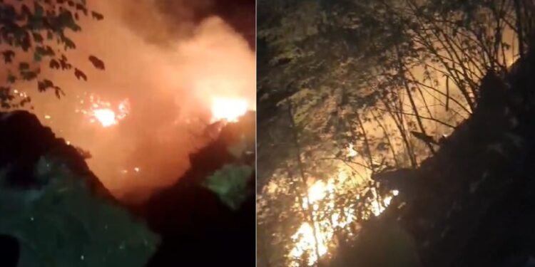 Incêndio no bairro Jorge Teixeira