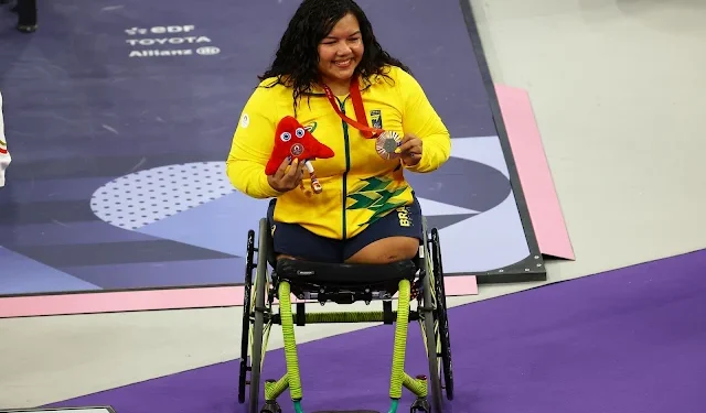 Amazonense Maria de Fátima leva Bronze em Paris (Silvio Ávila/CPB)