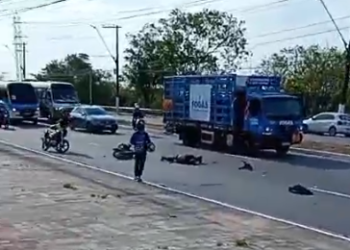 Motociclista morre em acidente
