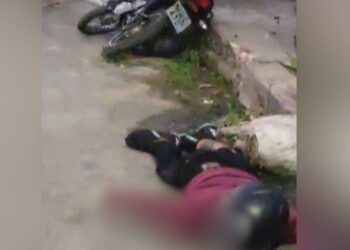 Motociclista morto na zona Norte