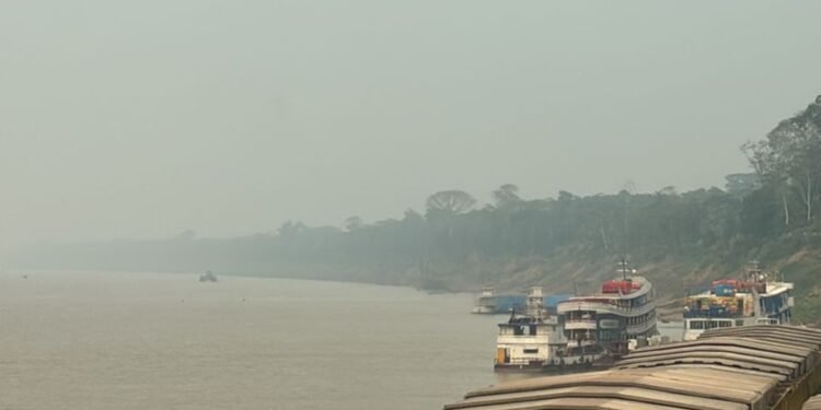 Qualidade do ar no interior do Amazonas