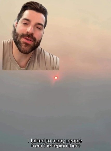 Alok mostra imagens de fumaças na região Amazônica (Foto: Reprodução)