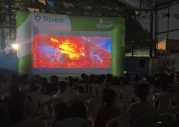 Cine Sicredi: projeto itinerante leva cinema gratuito a cidades do Amazonas - (Foto: Divulgação/Sicredi)