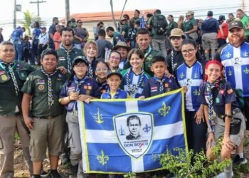 Escoteiros destacam patriotismo ao celebrar a Independência do Brasil