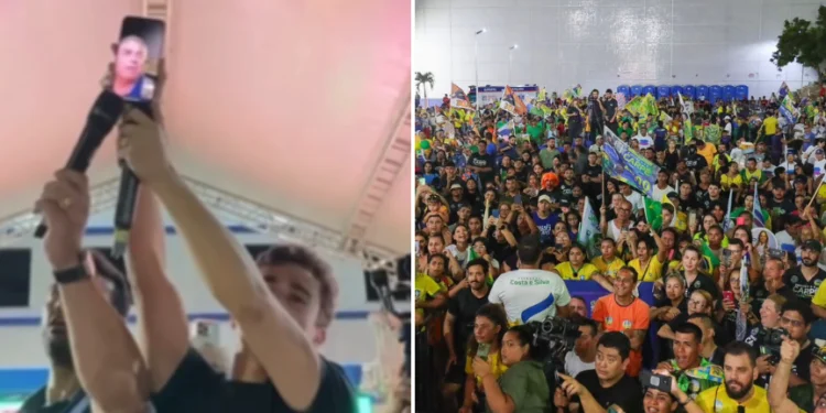 Bolsonaro reforça visita a Manaus em setembro durante comício em apoio a Alberto Neto