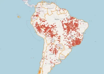 Brasil concentra 71,9% das queimadas na América do Sul nas últimas 48h