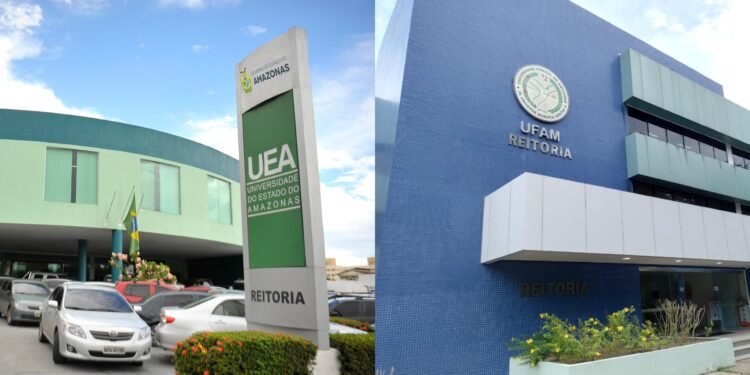 Universidade do Estado do Amazonas (UEA) e Universidade Federal do Amazonas (Ufam) (Divulgação)