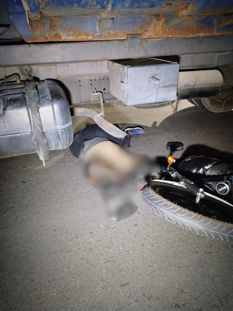 Mulher morre após ser esmagada por carreta no Distrito Industrial I (Foto: Reprodução/ Redes sociais)